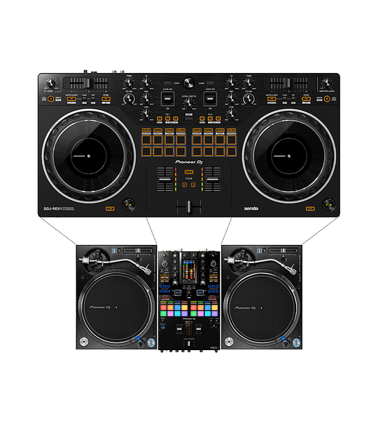 Controlador Pioneer DJ DDJ-REV1 imagen 5 — La Tienda de Audio Colombia