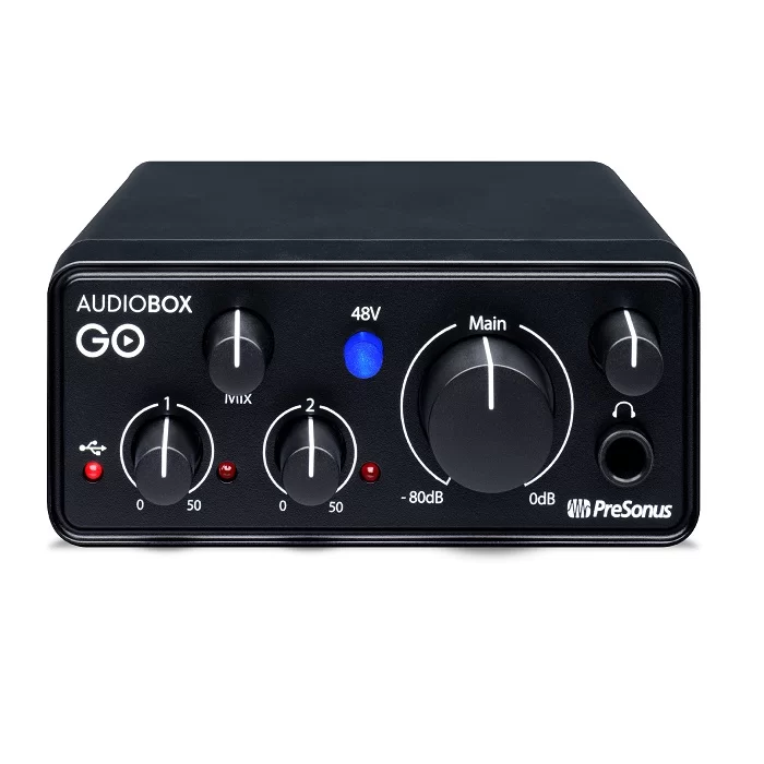 Interfaz PreSonus AudioBox Go — La Tienda de Audio Colombia