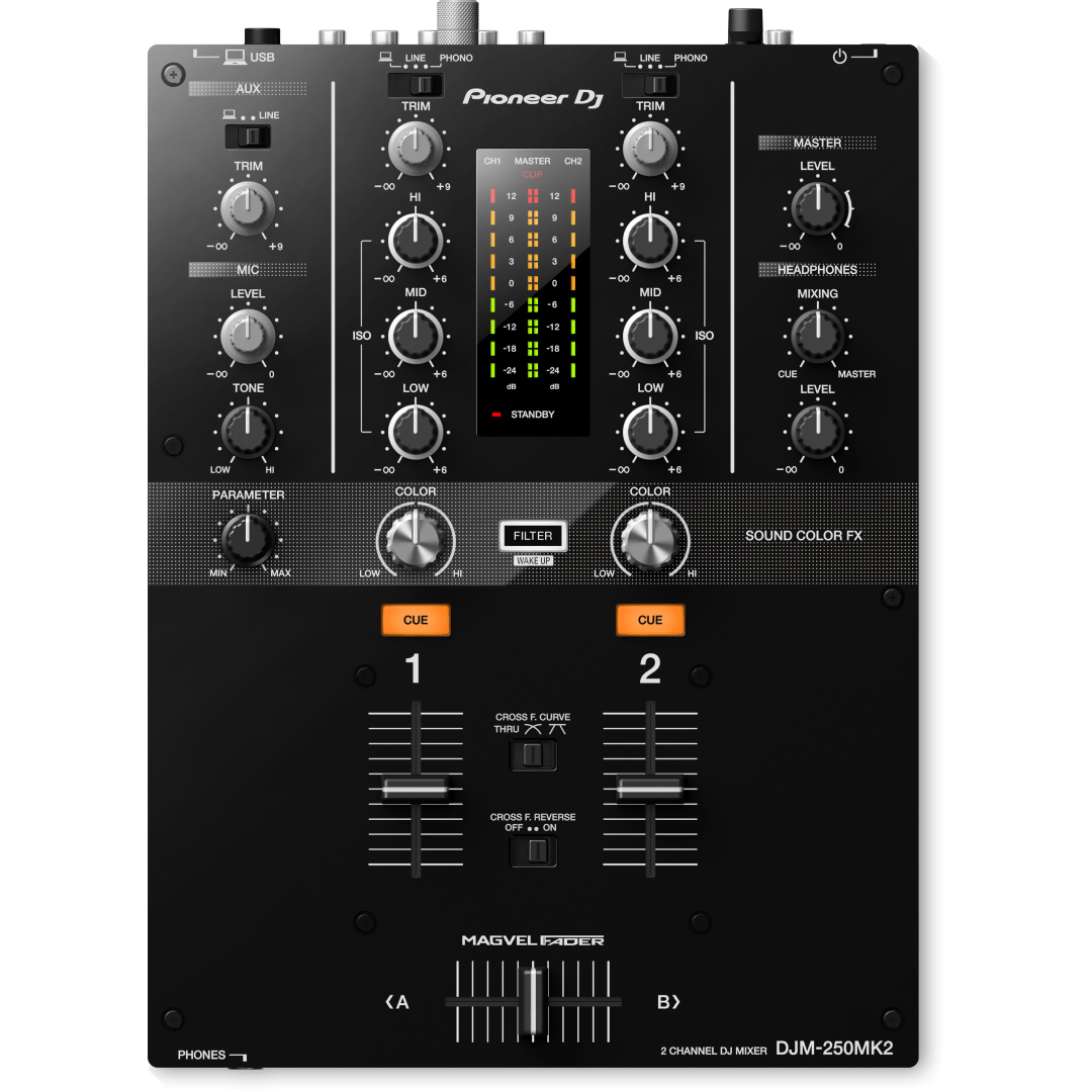 Mezclador Pioneer DJ DJM-250MK2 — La Tienda de Audio Colombia