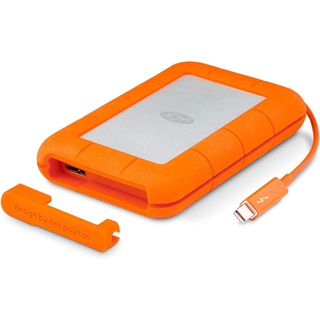 Disco Duro Lacie Rugged 4TB USB-C 3.0 — La Tienda de Audio Colombia