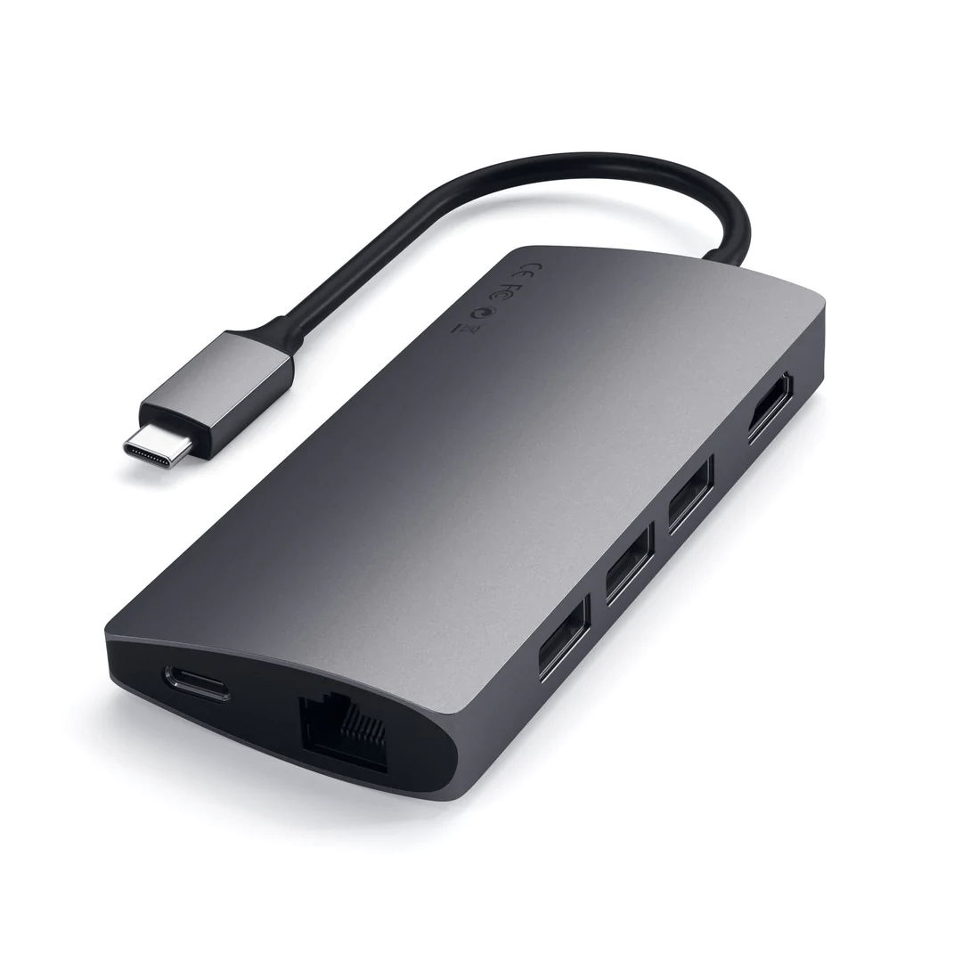 Hub Multipuerto Satechi ST-TCMA2M Tipo USB-C V2 4K Ethernet — La Tienda de Audio Colombia