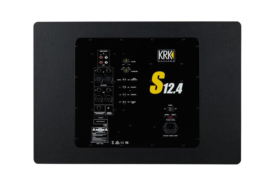 Sub-Bajo KRK S12.4 Negro imagen 2 — La Tienda de Audio Colombia