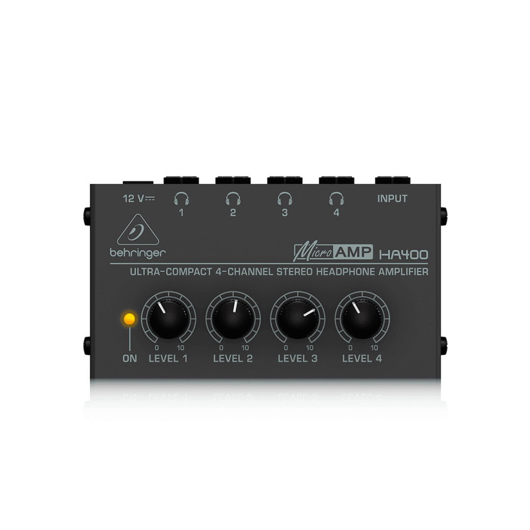 Amplificador de Audífonos Behringer HA400 — La Tienda de Audio Colombia