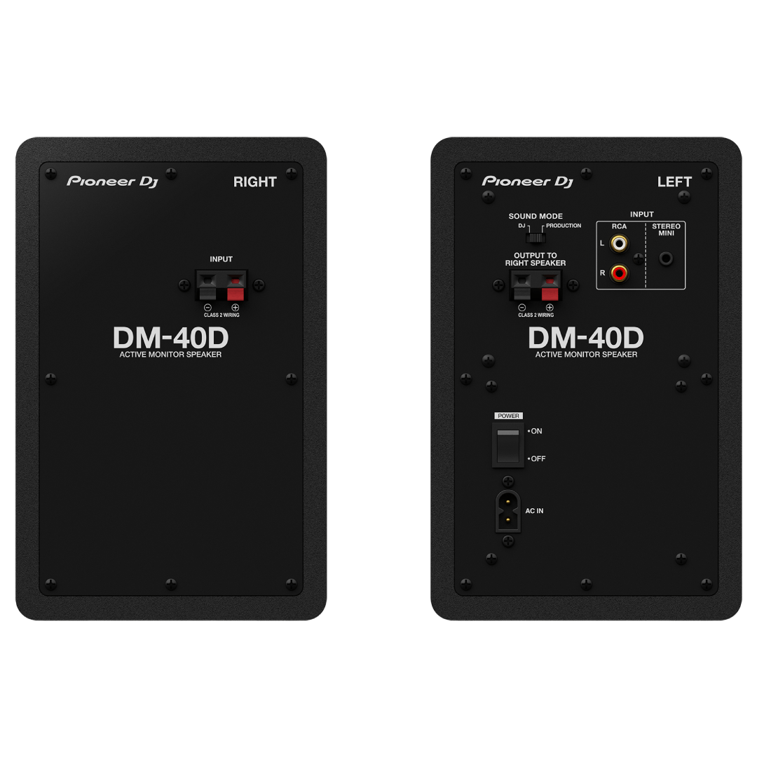 Monitores Pioneer DJ DM-40-D (Par) imagen 3 — La Tienda de Audio Colombia
