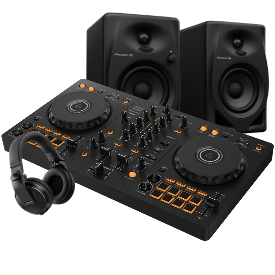 Combo DJ Dale Play con Todo DDJ-FLX4 — La Tienda de Audio Colombia