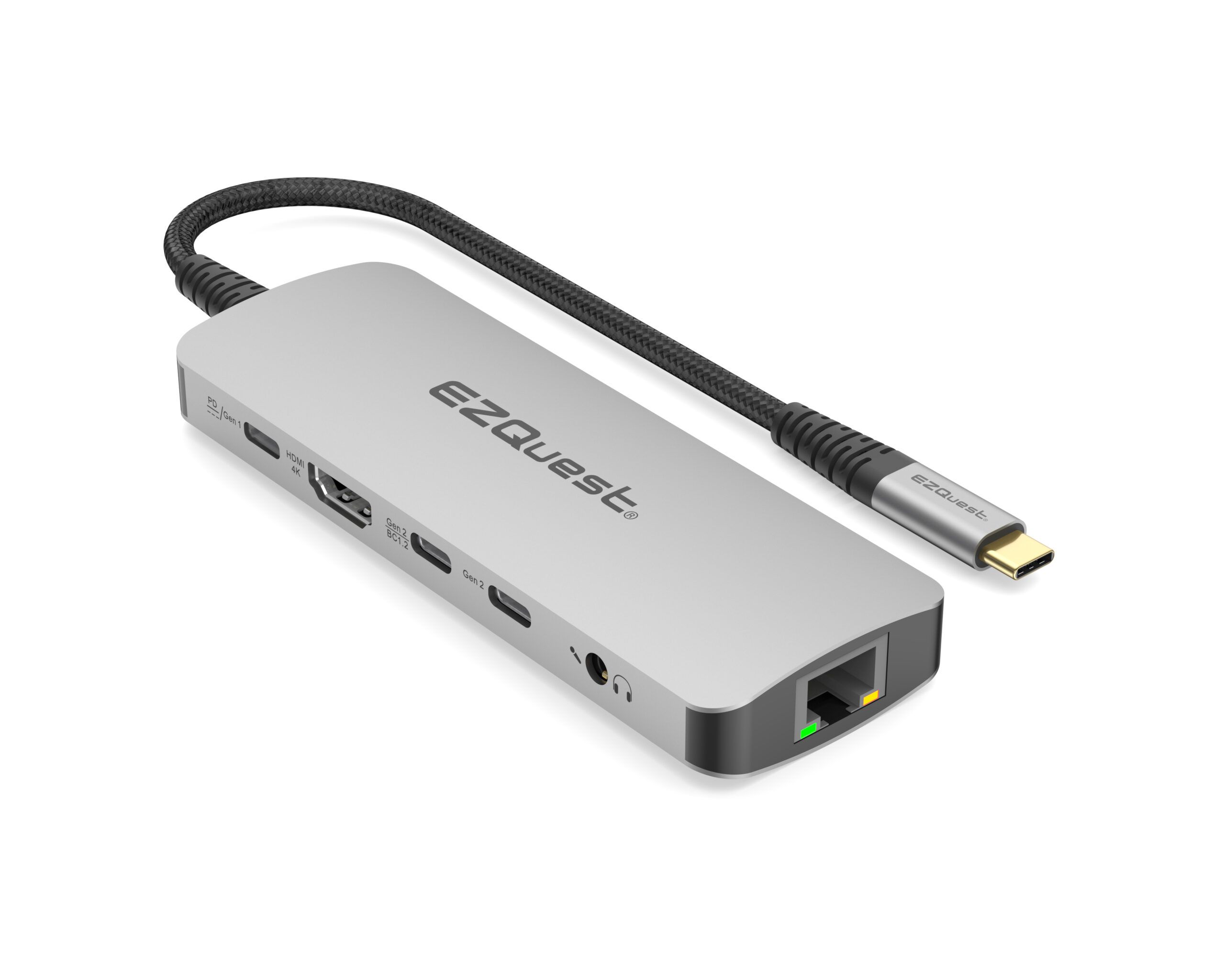 Multipuertos EZQuest USB-C Multimedia 10-en-1 2.0 — La Tienda de Audio Colombia
