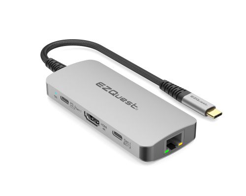 Multipuertos EZQuest USB-C Multimedia 7-en-1 2.0 — La Tienda de Audio Colombia