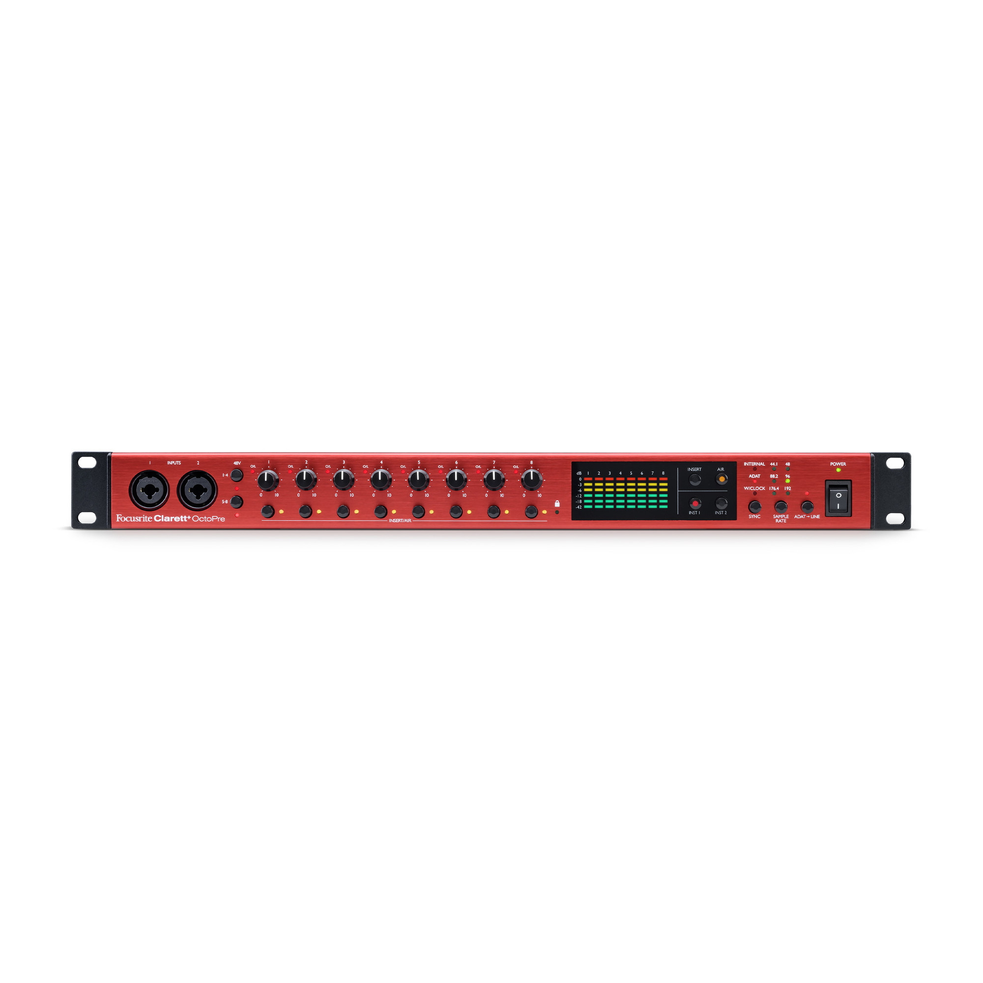 Pre-amplificador Clarett+ OctoPre — La Tienda de Audio Colombia