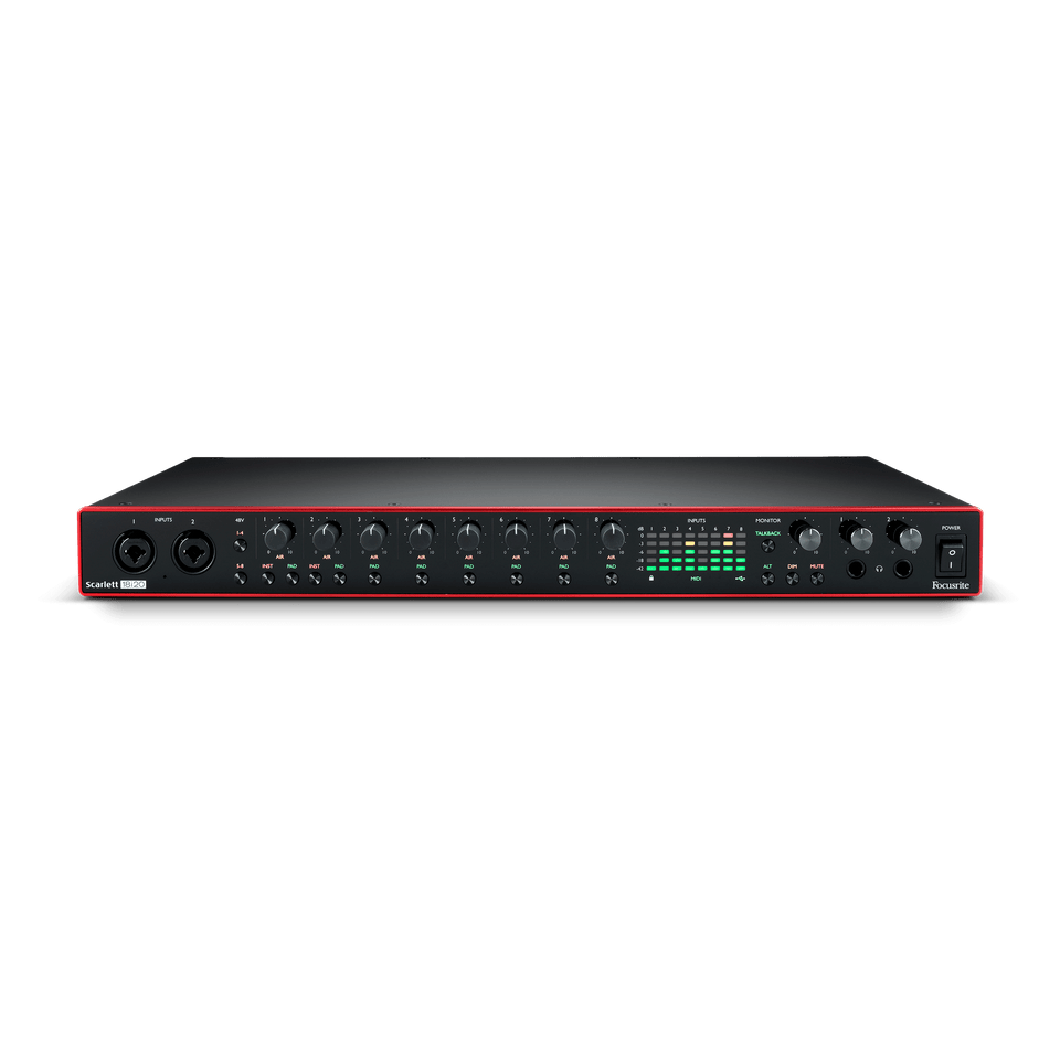 Interfaz Focusrite Scarlett 18i20 3rd Gen — La Tienda de Audio Colombia