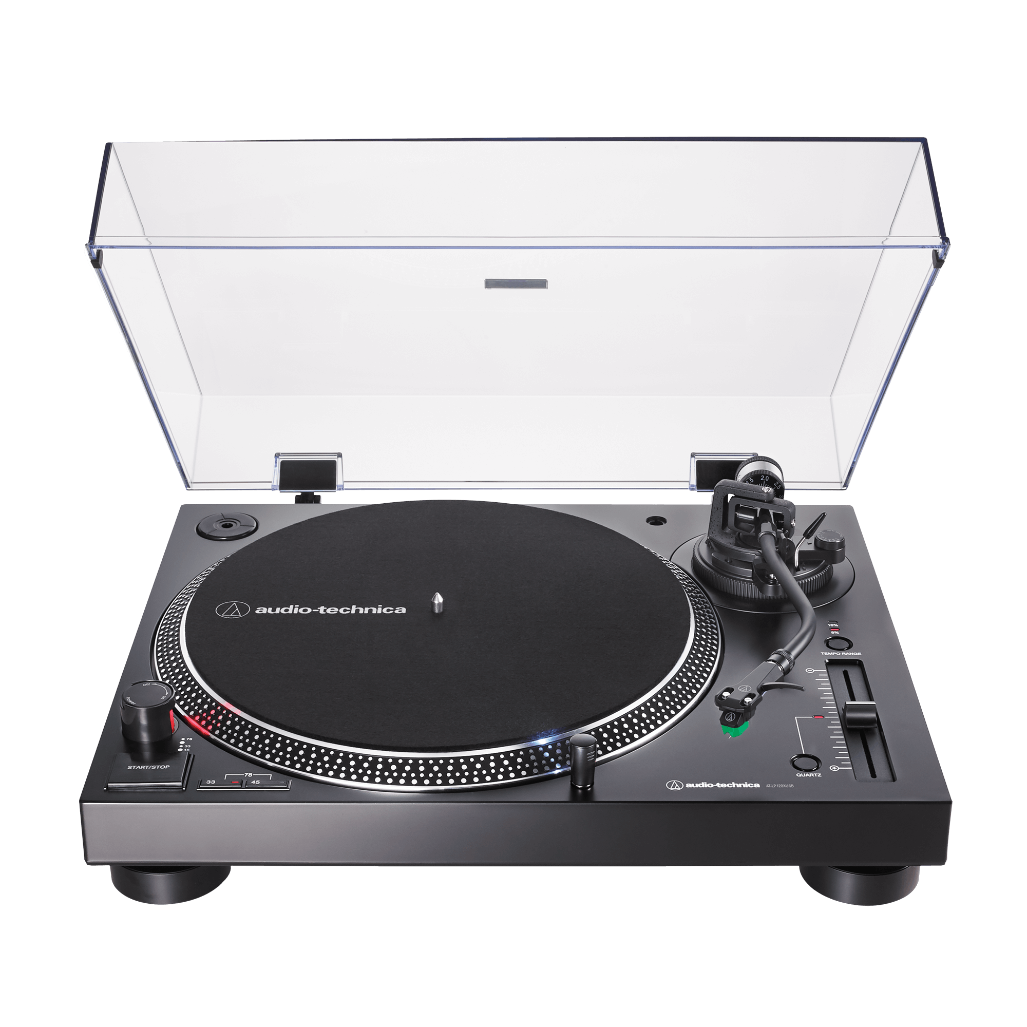 Tornamesa Audio-Technica AT120XUSB-BK — La Tienda de Audio Colombia
