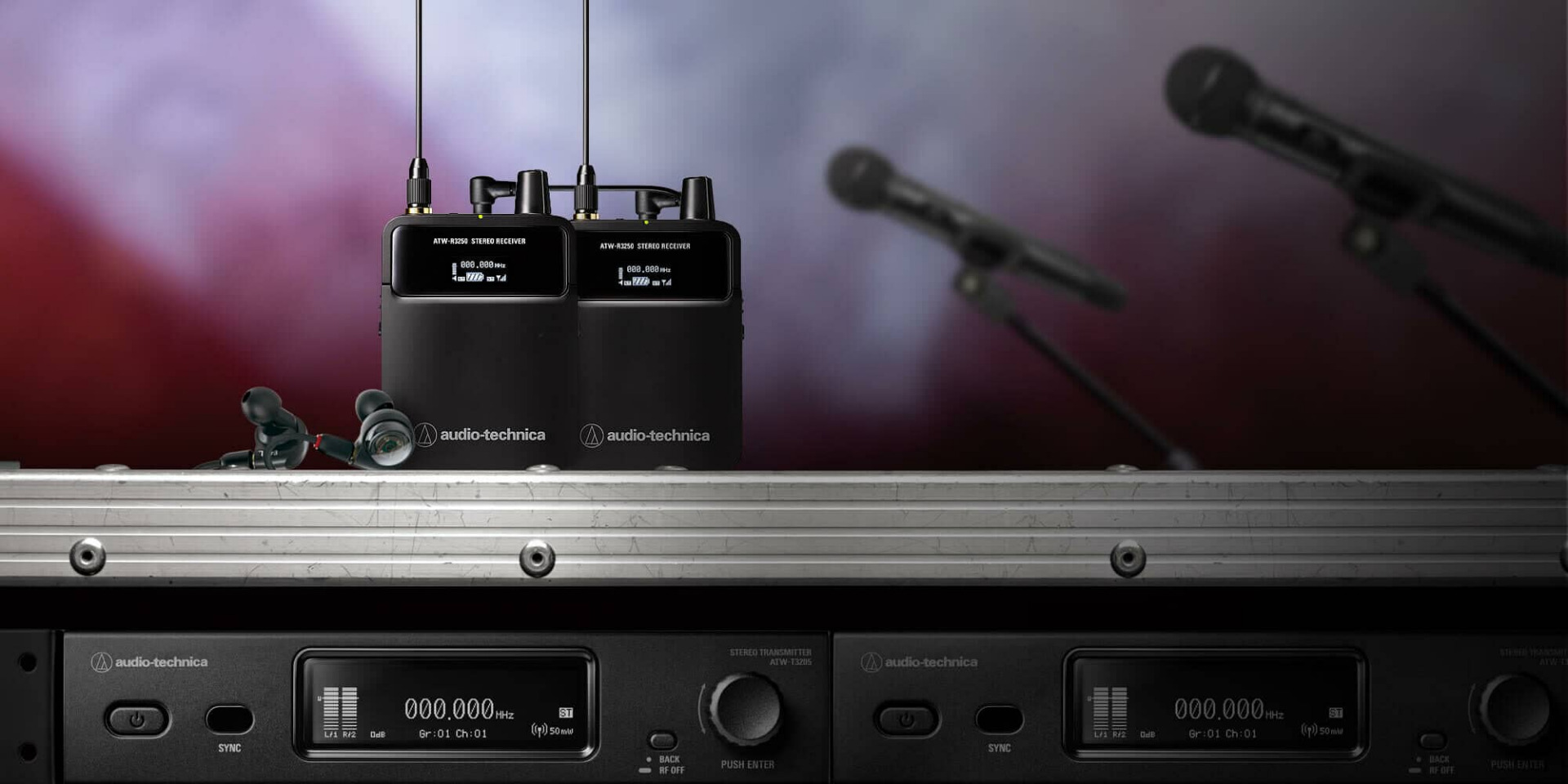 Combo transmisión Audio-Technica ATW-R3255DF2 imagen 5 — La Tienda de Audio Colombia