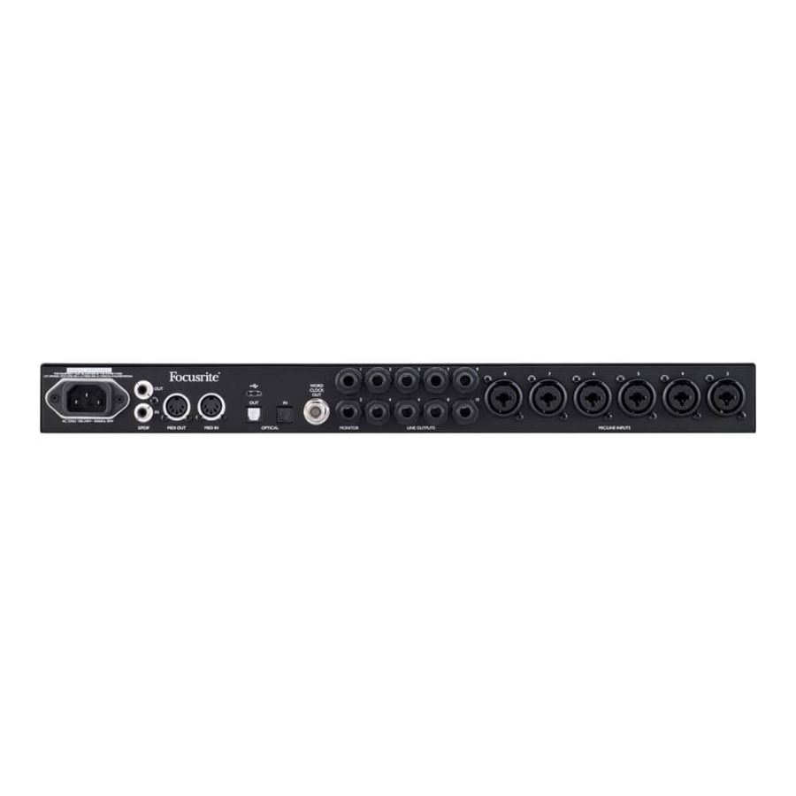 Interfaz Focusrite Clarett+ 8Pre USB imagen 4 — La Tienda de Audio Colombia