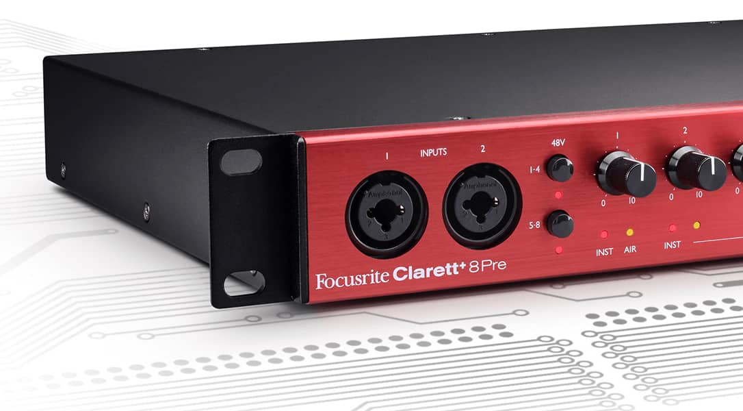 Interfaz Focusrite Clarett+ 8Pre USB imagen 2 — La Tienda de Audio Colombia