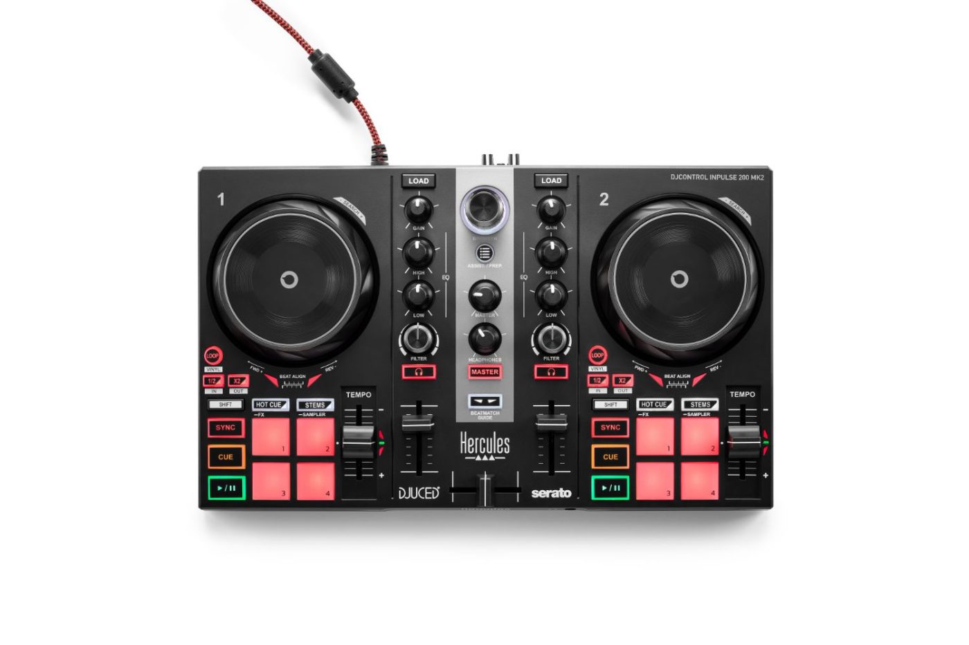 Controlador Hercules Inpulse 200 MK2 — La Tienda de Audio Colombia