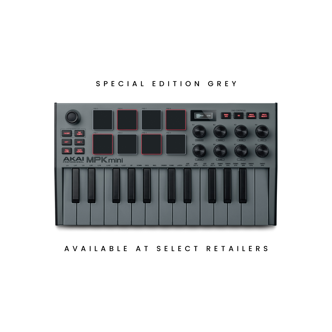 AKAI MPK Mini MK3 25-Key (Gris) — La Tienda de Audio Colombia