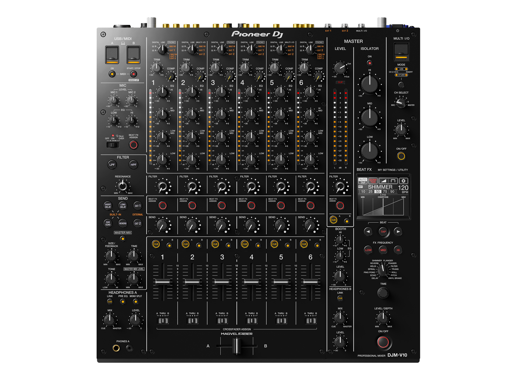 Mezclador Pioneer DJ DJM-V10 — La Tienda de Audio Colombia