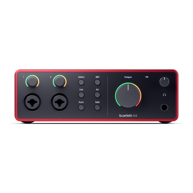Interfaz Focusrite Scarlett 4i4 4G — La Tienda de Audio Colombia