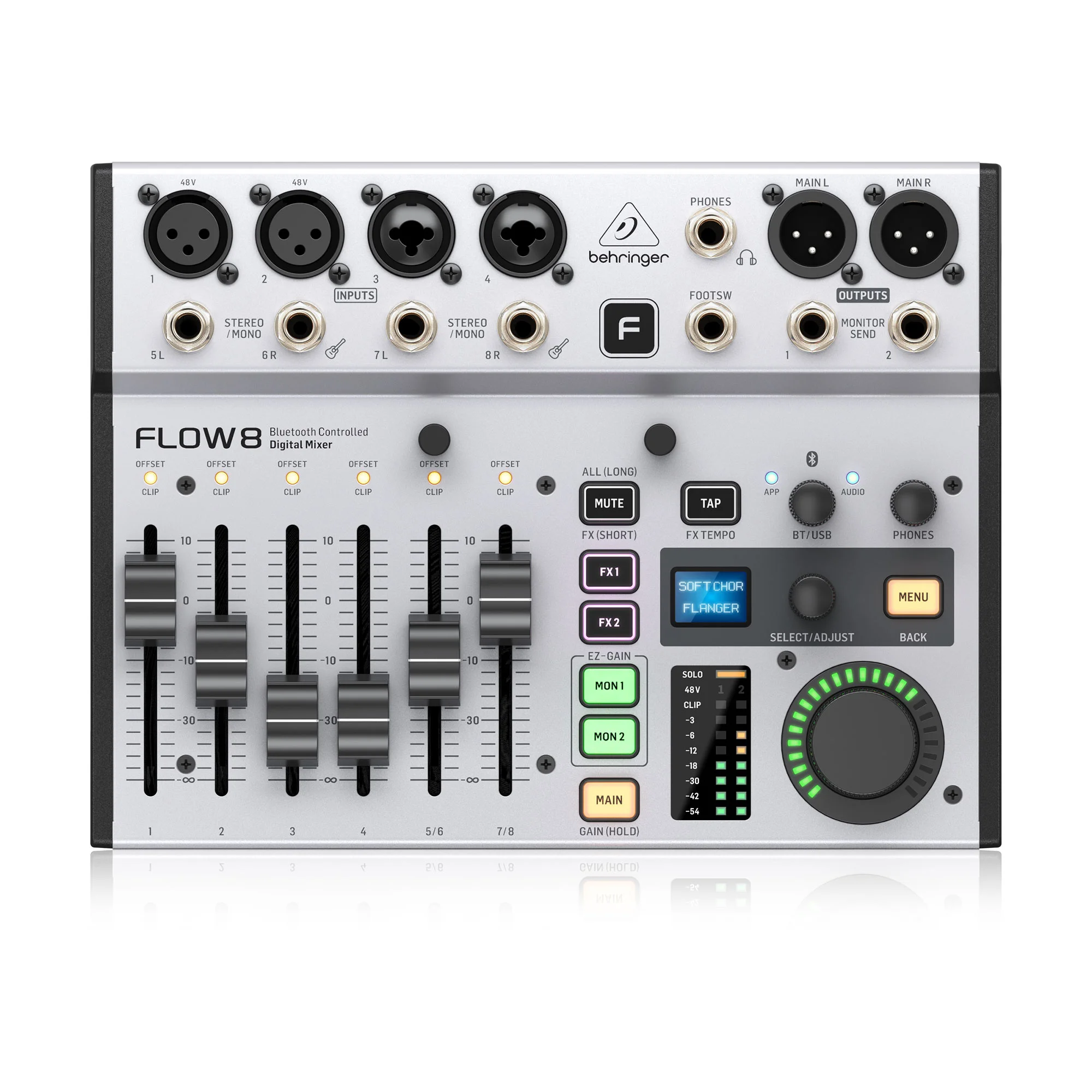Consola Digital Behringer FLOW 8 — La Tienda de Audio Colombia