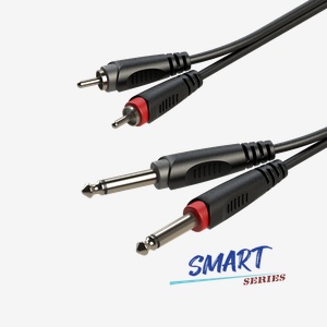 Cable Roxtone 2 plug 1/4 x 2 rca SACC150 LU3 — La Tienda de Audio Colombia